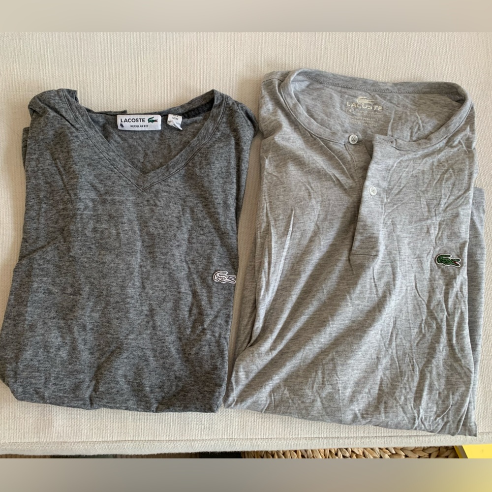 Lacoste Casual Shirts - Men’s Medium (size 4)